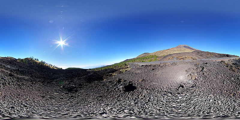 Teide - Las Cañadas - Montaña Chasogo